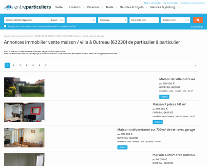 Maison / villa à vendre à Outreau (62230) :...