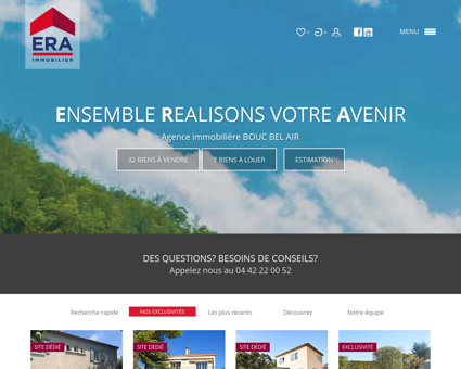 Immobilier Bouc Bel Air : Achat et vente...