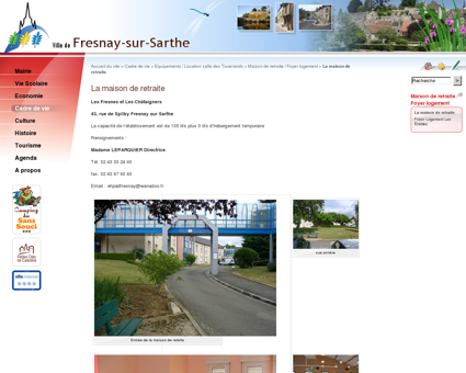 La maison de retraite - Fresnay sur Sarthe