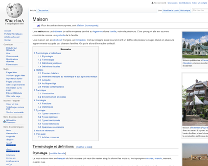 Maison  Wikipédia