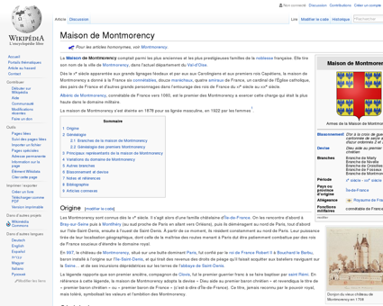 Maison de Montmorency  Wikipédia