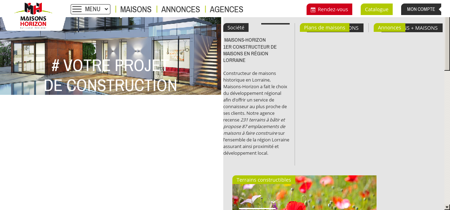 Site officiel Maisons Horizon - Constructeur de...