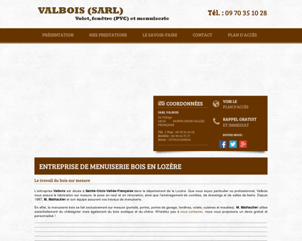 Fenetre Saint Jean du Gard - SARL VALBOIS :...