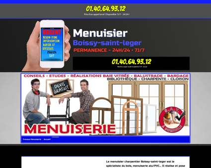 Société Menuisier Boissy-saint-leger,...