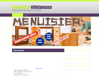 Entreprise Menuisier Villetaneuse, Seine-Saint...