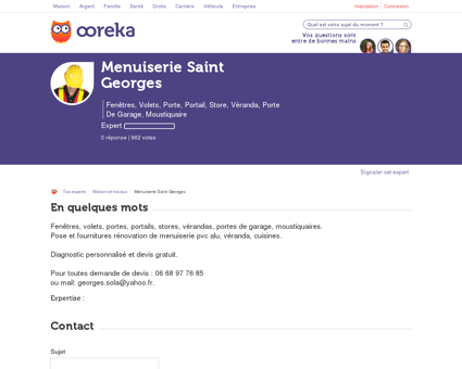 menuiserie saint georges - Ooreka :...