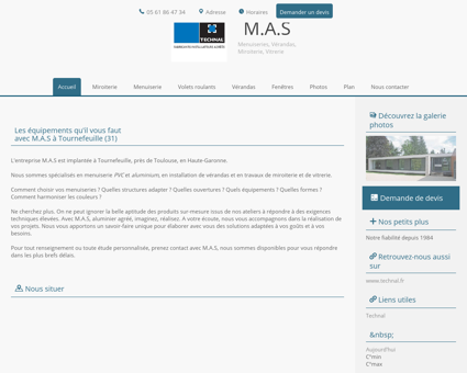 M.A.S à Tournefeuille en Haute-Garonne (31)