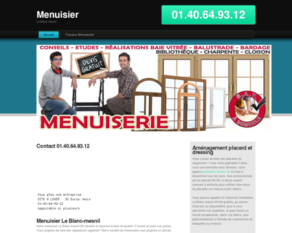 Entreprise Menuisier Le Blanc-mesnil, Seine...
