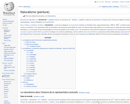 Naturalisme (peinture)  Wikipédia