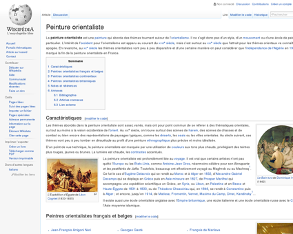 Peinture orientaliste  Wikipédia