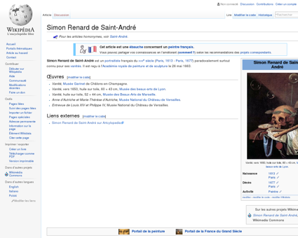 Simon Renard de Saint-André  Wikipédia