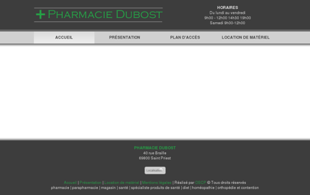 Pharmacie Dubost Saint priest 69 Rhône