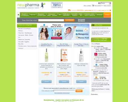 Pharmacie en ligne 24h/24 | newpharma.fr