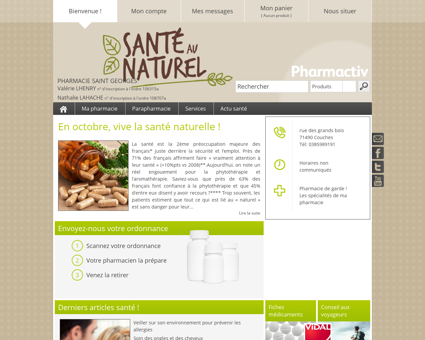 Pharmacie Saint Georges, 71490 Couches -...