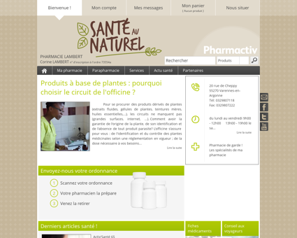 Pharmacie LAMBERT | VARENNES EN...