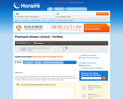 Pharmacie Domerc Gerard à Varilhes |09120|...