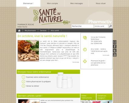 Pharmacie Roche à Rieux 56350