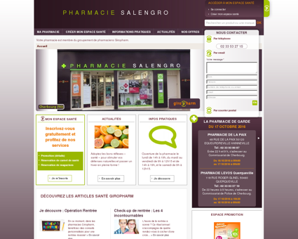 Pharmacien Giropharm  SALENGRO 50130...