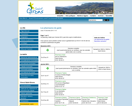 Ville de Saint-Girons (09200) - Site officiel - Les ...