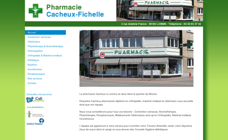 Pharmacie Cacheux-Fichelle à LOMME - Vente...