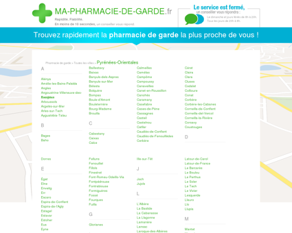 Pharmacies de garde dans le département 66 -...