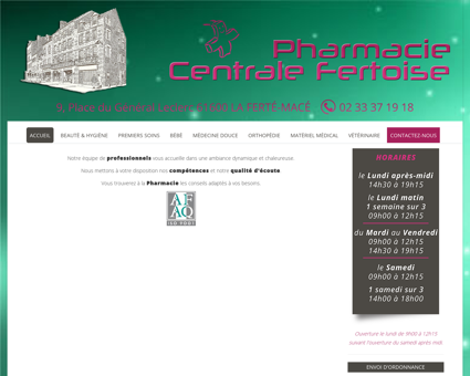 Pharmacie Centrale Fertoise - Accueil