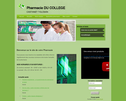Pharmacie DU COLLEGE | CASTANET TOLOSAN