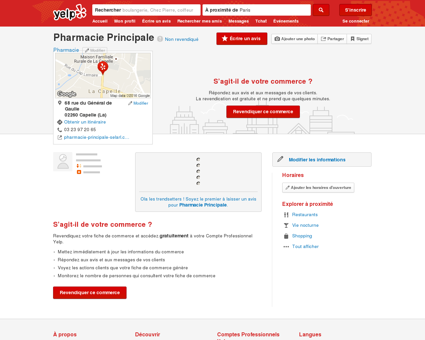 Pharmacie Principale - Pharmacie - Capelle,...