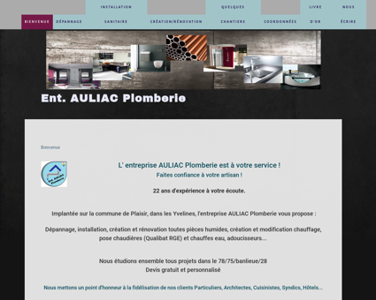 Dépannage Plomberie | auliacplomberie.fr
