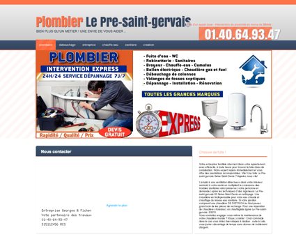 Plombier 93310 Le Pre-saint-gervais - Samuel...