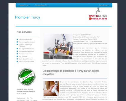 Plombier Torcy