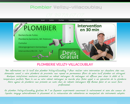 Plombier Velizy-villacoublay, 78 - Allo...
