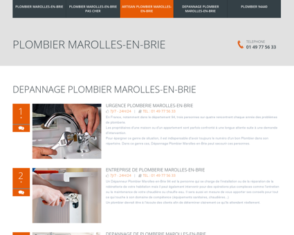 Depannage Plombier Marolles-en-Brie