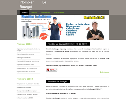 Plombier Le Bourget 93350 : 01 43 29 02 89...