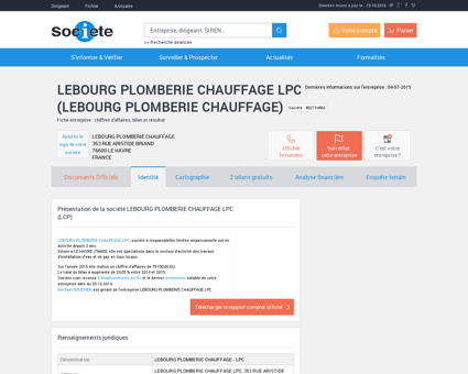 LEBOURG PLOMBERIE CHAUFFAGE LPC (LE...