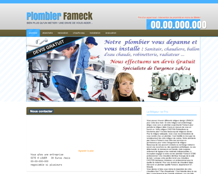 Plombier Fameck - Equipe Colonnes de Douche