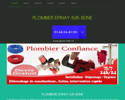 Plombier Epinay-sur-seine | Votre Robinetterie...