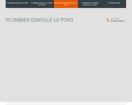 Plombier Joinville-le-Pont