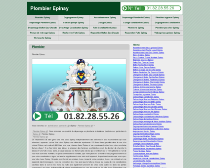 Plombier Epinay | 01.82.28.55.26. Plombier...
