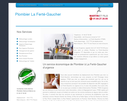 Plombier La Ferte-Gaucher