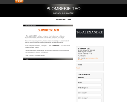 Plombiers - Bagnols-sur-Cèze - PLOMBERIE TEO