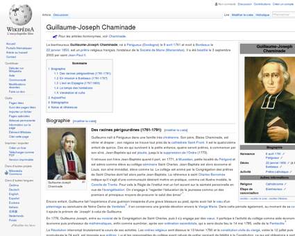 Guillaume-Joseph Chaminade  Wikipédia