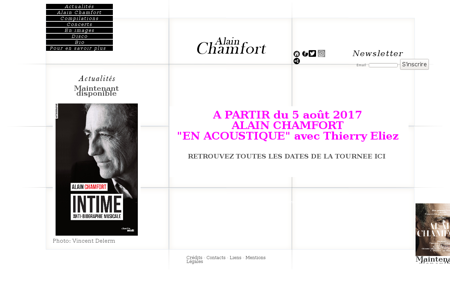 alain chamfort.com Alain