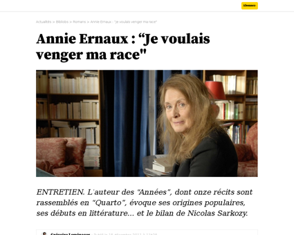 Annie ERNAUX