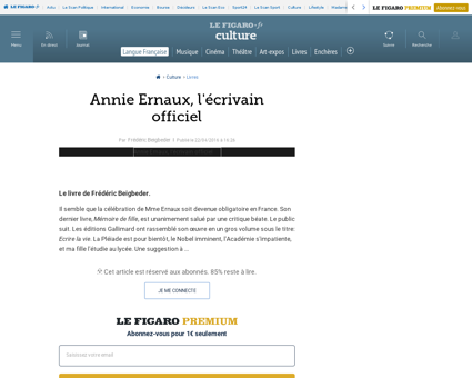 Annie ERNAUX
