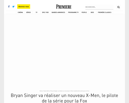 Bryan Singer va realiser un nouveau X Me Bryan