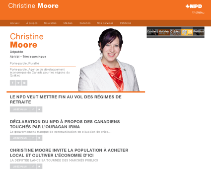 Christinemoore.npd.ca Christine