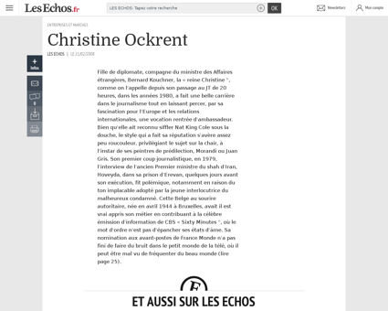 Christine OCKRENT