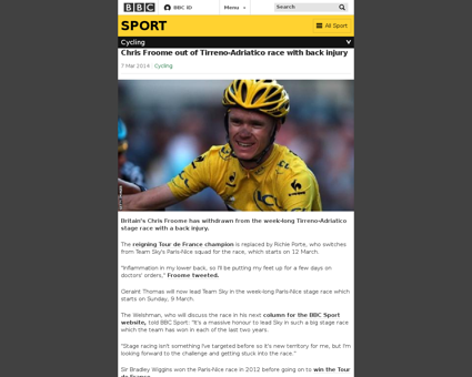 Christopher FROOME