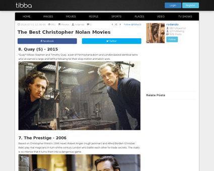 The best christopher nolan movies Christopher